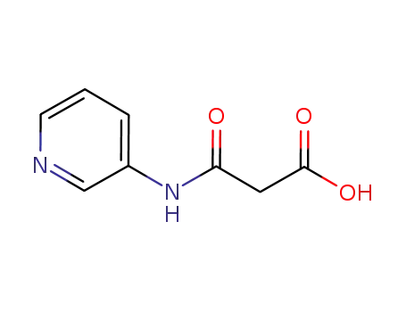 Molecular Structure of 851680-50-7 (Propanoic acid, 3-oxo-3-(3-pyridinylamino)-)
