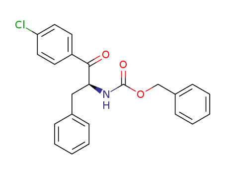 (S)-benzyl 1-(4-chlorophenyl)-1-oxo-3-phenylpropan-2-ylcarbamate