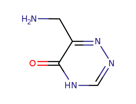 Molecular Structure of 867163-25-5 (6-AMINOMETHYL-4,5-DIHYDRO-1,2,4-TRIAZIN-5-ONE)