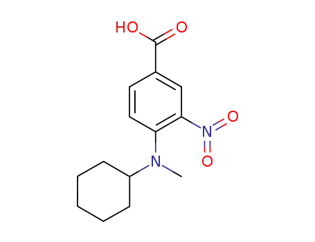 4-[cyclohexyl(methyl)amino]-3-nitrobenzoic acid