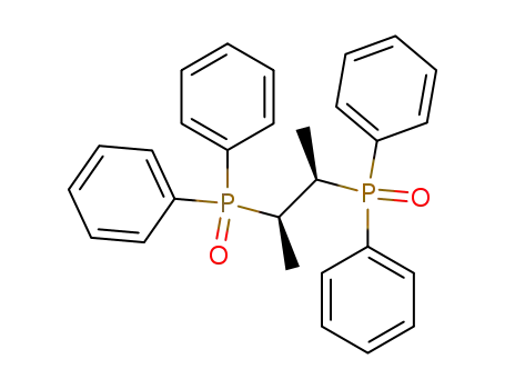 Molecular Structure of 192449-15-3 (Phosphine oxide, [(1R,2R)-1,2-dimethyl-1,2-ethanediyl]bis[diphenyl-)