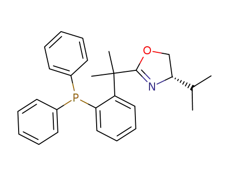 (S)-2-{2-[2-(diphenylphosphino)phenyl]propan-2-yl}-4-iso-propyl-4,5-dihydrooxazole