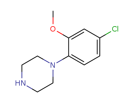 Piperazine, 1-(4-chloro-2-methoxyphenyl)-