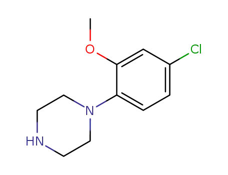 1-(4-클로로-2-메톡시페닐)피페라진