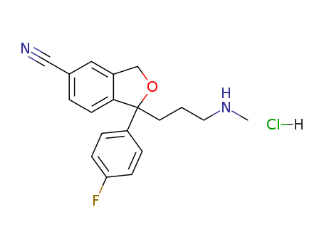 1-(3-MethylaMinopropyl)-1-(4-fluorophenyl)-1,3-dihydroisobenzofuran-5-carbonitrile