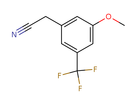 3-Methoxy-5-(trifluoromethyl)benzyl cyanide, 3-(Cyanomethyl)-5-methoxybenzotrifluoride