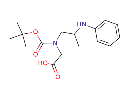 [tert-butoxycarbonyl-(2-phenylamino-propyl)-amino]-acetic acid