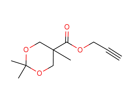 1,3-Dioxane-5-carboxylic acid, 2,2,5-trimethyl-, 2-propyn-1-yl ester