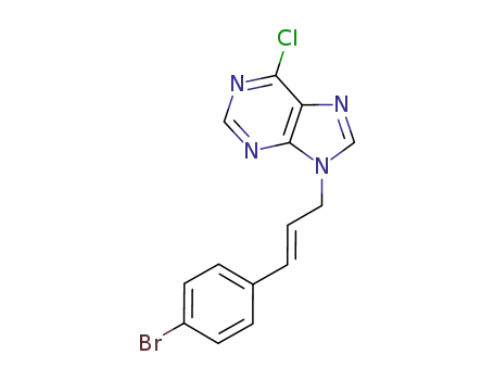 C<sub>14</sub>H<sub>10</sub>BrClN<sub>4</sub>