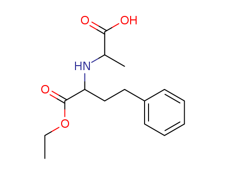 (-)-N-[1-(R)-Ethoxycarbonxyl-3-phenylpropyl)-D-alanine