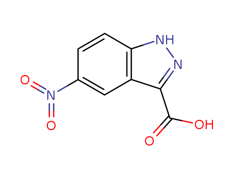 1H-Indazole-3-carboxylic acid, 5-nitro-