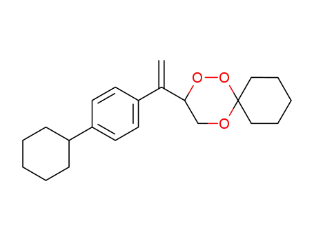 1,2,5-Trioxaspiro[5.5]undecane, 3-[1-(4-cyclohexylphenyl)ethenyl]-