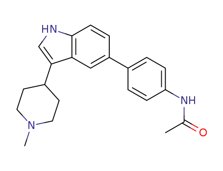 5-(4-Acetamidophenyl)-3-(1-Methylpiperidin-4-yl)-1H-Indole