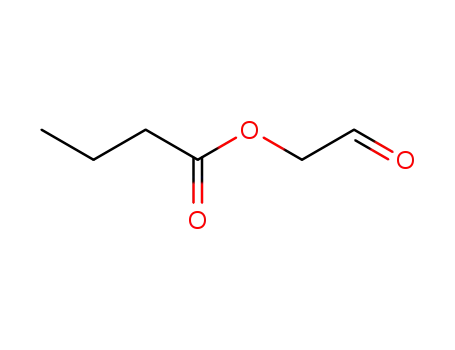 Molecular Structure of 136831-95-3 (2-n-butyryloxyacetaldehyde)