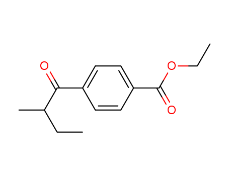 4-(2-methyl-1-oxobutyl)Benzoic acid ethyl ester