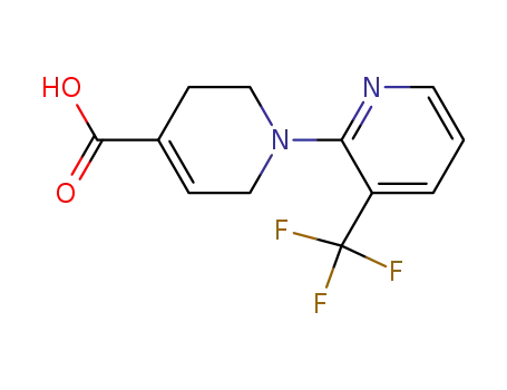 Molecular Structure of 850040-11-8 (3'-(trifluoroMethyl)-3,6-dihydro-2H-[1,2'-bipyridine]-4-carboxylic acid)