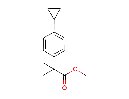 methyl 2-(4-cyclopropylphenyl)-2,2-dimethylacetate