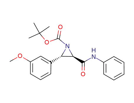 (2R,3S)-1-(t-butoxycarbonyl)-3-(3-methoxyphenyl)-N-phenylaziridine-2-carboxamide