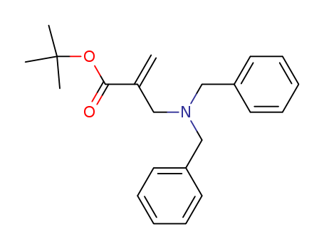2-Propenoic acid, 2-[[bis(phenylmethyl)amino]methyl]-, 1,1-dimethylethyl ester
