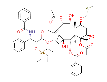 2-O-TES-7-O-methylthiomethyl-9-α-OH-10-epi-paclitaxel