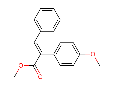 methyl (E)-2-(4-methoxyphenyl)-3-phenylprop-2-enoate
