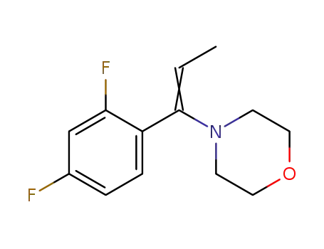 4-[1-(2,4-difluorophenyl)-1-propenyl]morpholine
