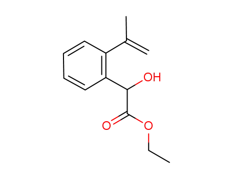 ethyl 2-hydroxy-2-(2-isopropenylphenyl)acetate