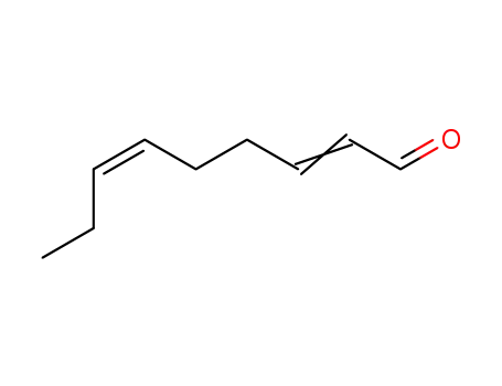 Molecular Structure of 26370-28-5 (nona-2,6-dienal)