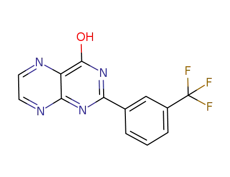 4(1H)-Pteridinone, 2-[3-(trifluoromethyl)phenyl]-