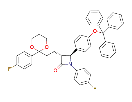 C<sub>46</sub>H<sub>39</sub>F<sub>2</sub>NO<sub>4</sub>