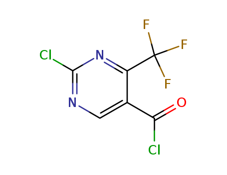 5-Pyrimidinecarbonylchloride, 2-chloro-4-(trifluoromethyl)-
