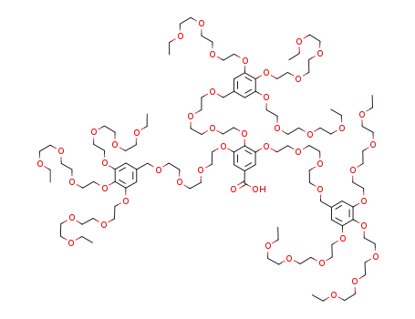 3,4,5-tris(2-(2-(2-(3,4,5-tris(2-(2-(2-ethoxyethoxy)ethoxy)ethoxy)benzyl-oxy)ethoxy)ethoxy)ethoxy)benzoic acid