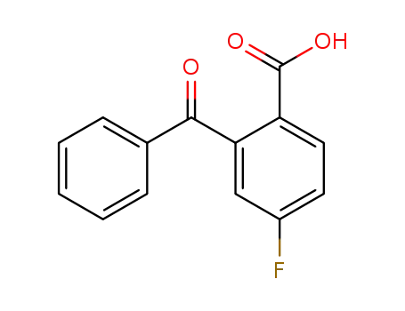 Benzoic acid, 2-benzoyl-4-fluoro-