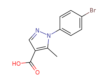 1-(4-BROMO-PHENYL)-5-METHYL-1H-PYRAZOLE-4-CARBOXYLIC ACID