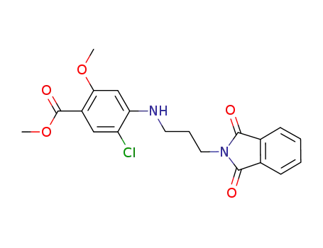 Molecular Structure of 1154415-13-0 (C<sub>20</sub>H<sub>19</sub>ClN<sub>2</sub>O<sub>5</sub>)