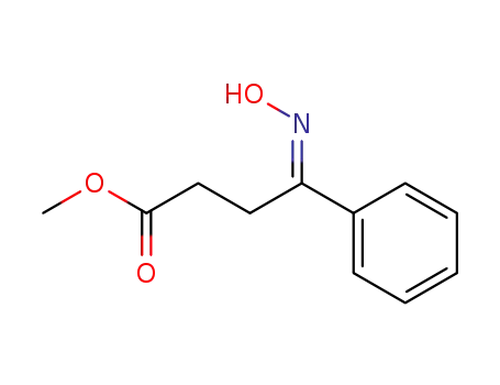 methyl (E)-4-hydroxyimino-4-phenylbutyrate