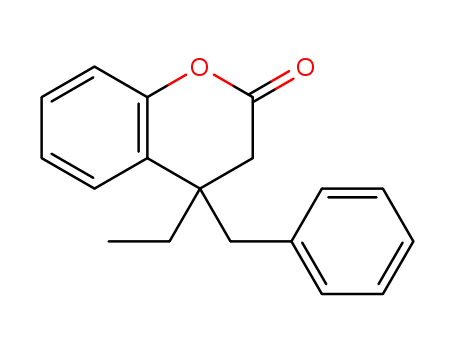 4-benzyl-4-ethyl-3,4-dihydrocoumarin