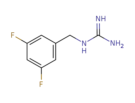 Molecular Structure of 1057090-88-6 (C<sub>8</sub>H<sub>9</sub>F<sub>2</sub>N<sub>3</sub>)