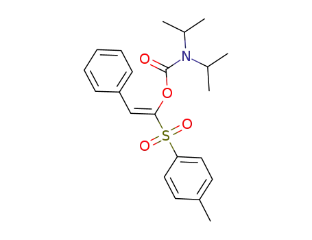 (E)-2-phenyl-1-tosylvinyl N,N-diisopropylcarbamate