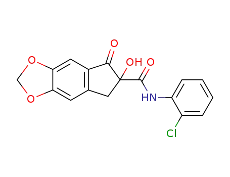 C<sub>17</sub>H<sub>12</sub>ClNO<sub>5</sub>