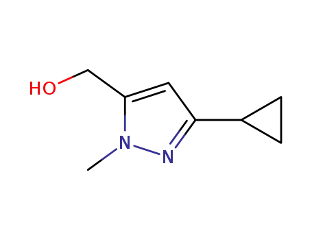 (5-Cyclopropyl-2-methyl-pyrazol-3-yl)methanol