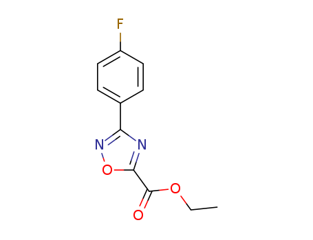 Ethyl 3-(4-fluorophenyl)-[1,2,4]oxadiazole-5-carboxylate