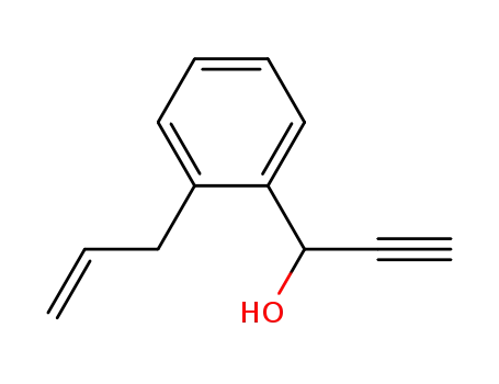 Benzenemethanol, a-ethynyl-2-(2-propenyl)-