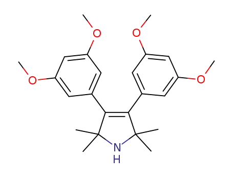 3,4-bis(3,5-dimethoxyphenyl)-2,2,5,5-tetramethyl-2,5-dihydro-1H-pyrrole