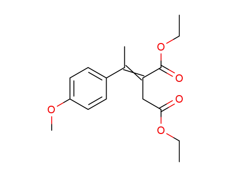 diethyl (4-methoxy-α-phenylethylidene)succinate
