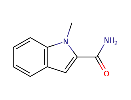 Molecular Structure of 56297-43-9 (1-Methyl-1H-indole-2-carboxamide)