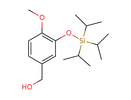 4-methoxy-3-(triisopropylsilyloxy)benzyl alcohol