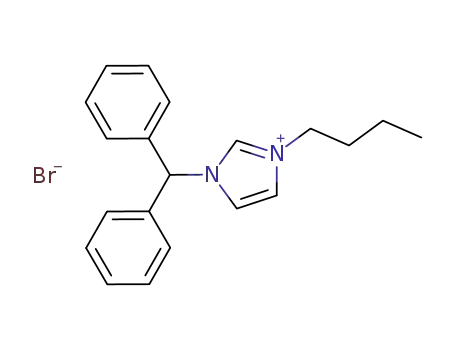 1-benzhydryl-3-(butyl)imidazol-3-ium bromide