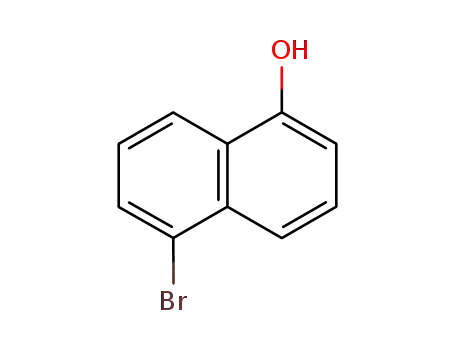 Molecular Structure of 52927-23-8 (5-Bromo-1-naphthol)