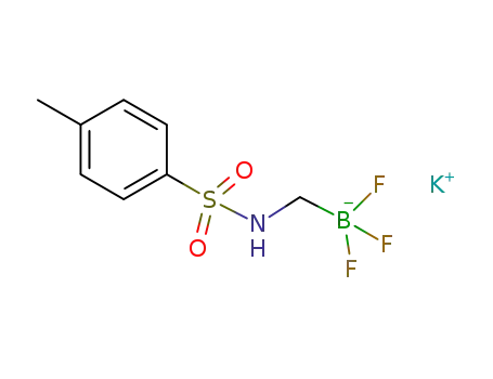 Molecular Structure of 1286686-19-8 (Potassium (4-methylphenylsulfonamido)methyltrifluoroborate)